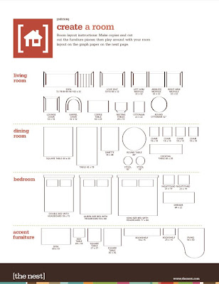 printable furniture templates for floor plans